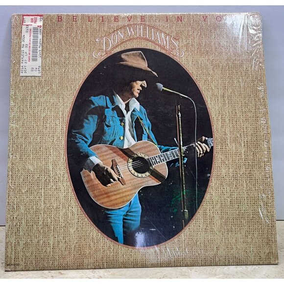 Don Williams I Believe in You Country Vinyl LP 1980 MCA Records 5133 Shrink VG+ - Picture 4 of 6